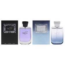 "Hawas Kit by Rasasi for Men - 2 Pc Kit 3.38oz Hawas EDP, 3.38oz Hawas Ice EDP"