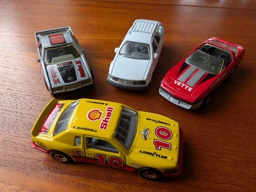 Vintage Matchbox model cars, Buick Le Sabre Dodge Daytona Corvette Sable wagon