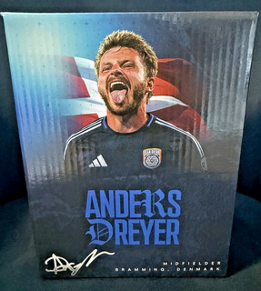 San Diego FC ANDERS DREYER Bobblehead Soccer Collectible 5/16/26 Giveaway IN BOX