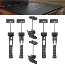 4Pcs Universal Replace Parts For Hard/Soft Folding Tonneau Cover Rear Clamps