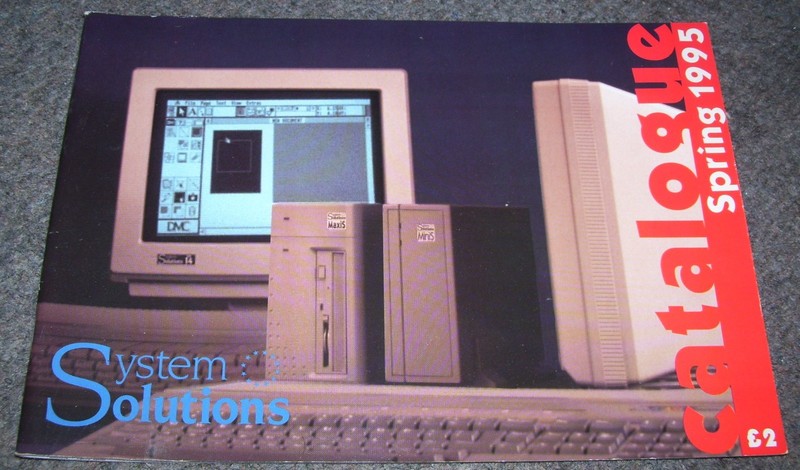 Atari ST Mega Falcon 030 TT Medusa Computer System Solutions Catalogue Spring 95