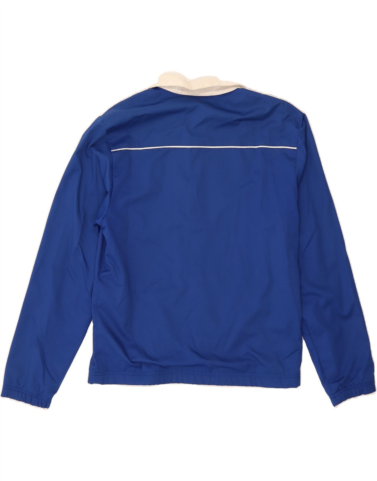 Giacca tuta uomo REEBOK top piccola blu navy colorblock poliestere AT05 foto 2