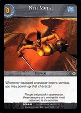 VS System: Nth Metal [Moderately Played] DC Comics Legends TCG CCG Classic Marve