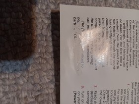 Ballblazer (Atari 7800) - Box & Instructions Manual - NO GAME - READ!