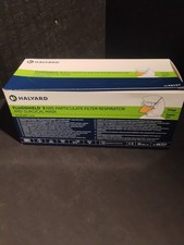 Halyard 46827 Surgical N95 Respirator Mask, Box of 35 - White