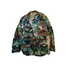 Abrigo Chaqueta de Campo Camuflada Bosque Combate Corto S USMC Marines Años 80 De Colección BDU