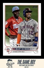 2022 Topps #98 NL East Division Smiles