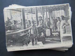 Konvolut 60 alte Postkarten verschiedene Frankreich