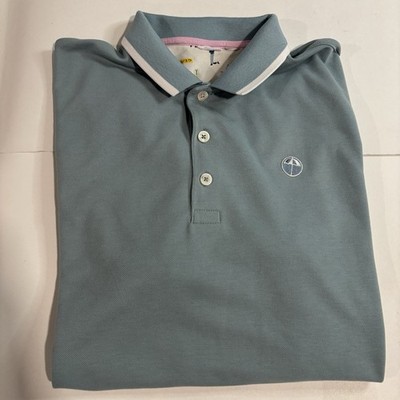 Puma Arnold Palmer  Golf Polo Shirt Men XL Green Preppy Casual