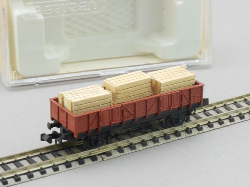 Ibertren 329 Hochbordwagen Beladen mit Kisten Ep III RENFE  OVP 1606-31-68 | Zustand: Gebraucht