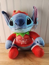 Disney Lilo  Stitch 11" Plush Christmas Elf Stuffed Animal Toy Decoration 2 