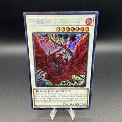 Black Rose Dragon RA04-EN057 Secret Rare 1st Ed