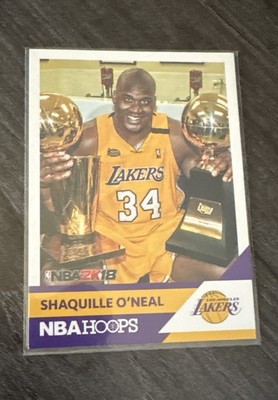 2017-18 Panini NBA Hoops - Shaquille O'Neal Nba 2k Shaquille O'Neal #3