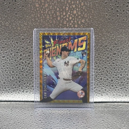 2026 Topps Finest Cam Schlittler Gold Geometric (RAW)