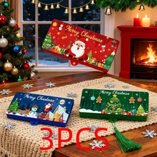 Money/Gift Card Holder Christmas Cash Gifts Surprise Cash Envelope With 10 Slots