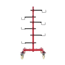 Panel Tree Paint Stand Panel Holder Car Panel Painting Stand w/ 6 Hooks 150lbs