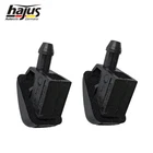 2x Hajus windscreen washer nozzle windscreen cleaning front for Skoda Fabia I 6Y VW Polo