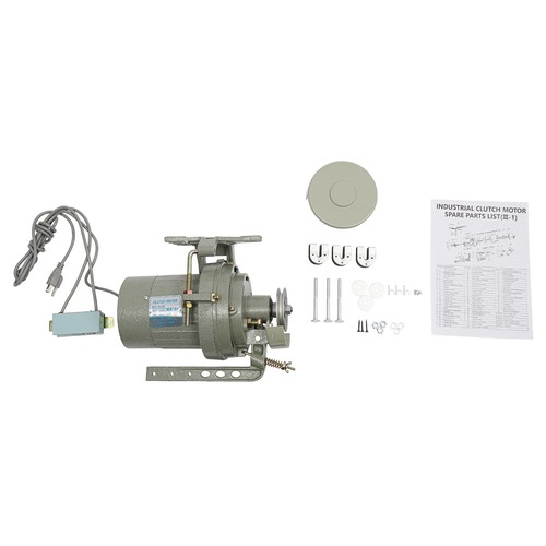 Clutch Motor For Industrial Sewing Machines 400W 110 Volt 3450RPM +Belt Guard - Picture 10 of 20