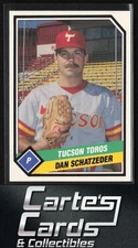 Dan Schatzeder 1989 CMC Tucson Toros #10 Tucson Toros