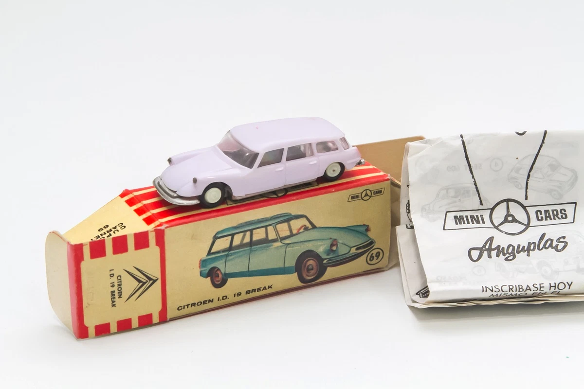 Anguplas Minicars Citroën DS19 121 échelle 1/9 - Norev, Moulé France
