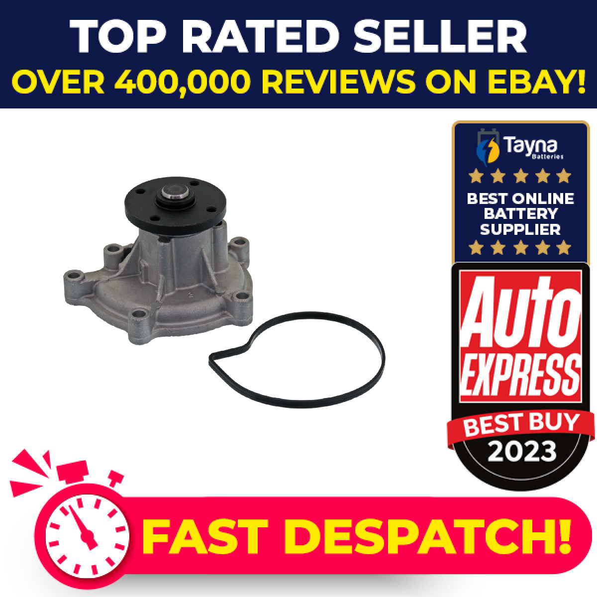 Water Pump fits MERCEDES B170 W245 2.0 08 to 11 M266.960 Coolant A2662000720 New