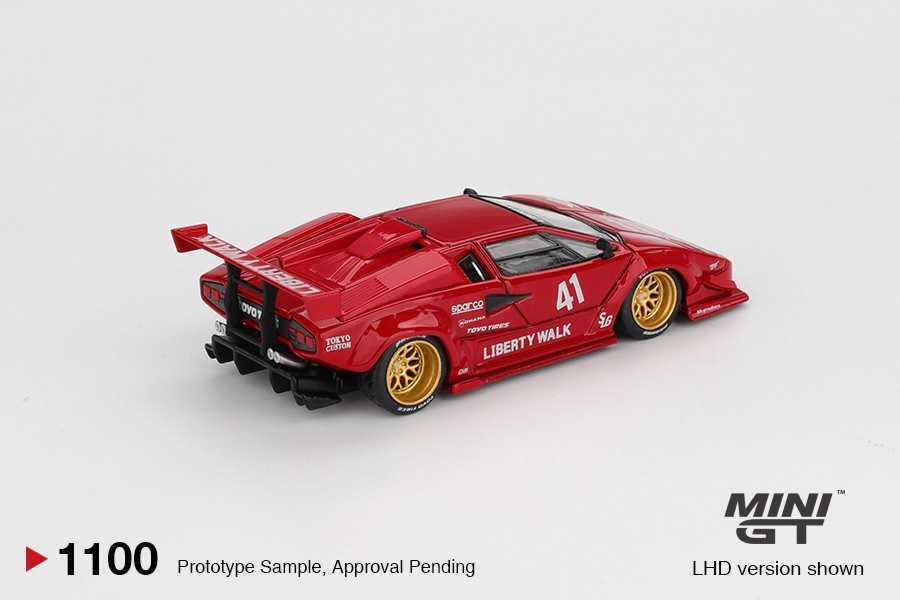 ミニカー MINI GT 1/64 LBWK Lamborghini Countach Mini GT 1:64 Lamborghini Countach LB-WORKS Red #1100 | eBay
