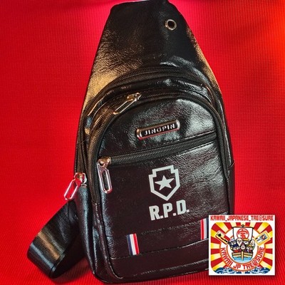 Resident Evil RPD Raccoon City Police Biohazard Leon Sling Bag Crossbody Japan