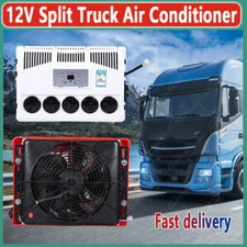 12V Truck Air Conditioner 12000 BTU Split AC Unit Fit Car Cab RV Bus Caravan