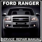 FORD RANGER PJ PK  2.5L 3.0L DIESEL 2006 2007 2008 2009 2010 WORKSHOP  MANUAL CD