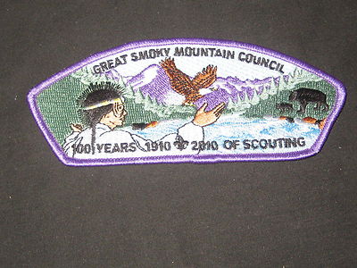 Great Smoky Mountain BSA 100th Anniversary S42 CSP        et