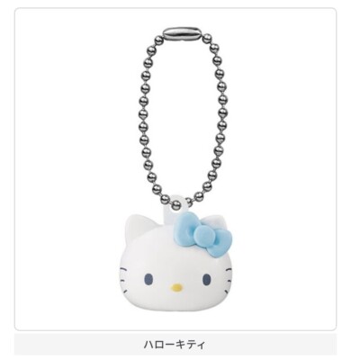 Sanrio Characters Mascot Cap Charm Pastel Color ver. - set lengkap enam karakter