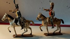 Figurines 2 soldats de l'Empire en porcelaine - Label Emmaüs