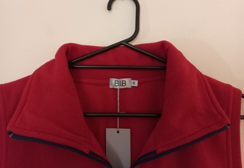 Woman's Vest "BIB" Woman, size M., red/blue,100% polyester, B. New. - Picture 6 of 6