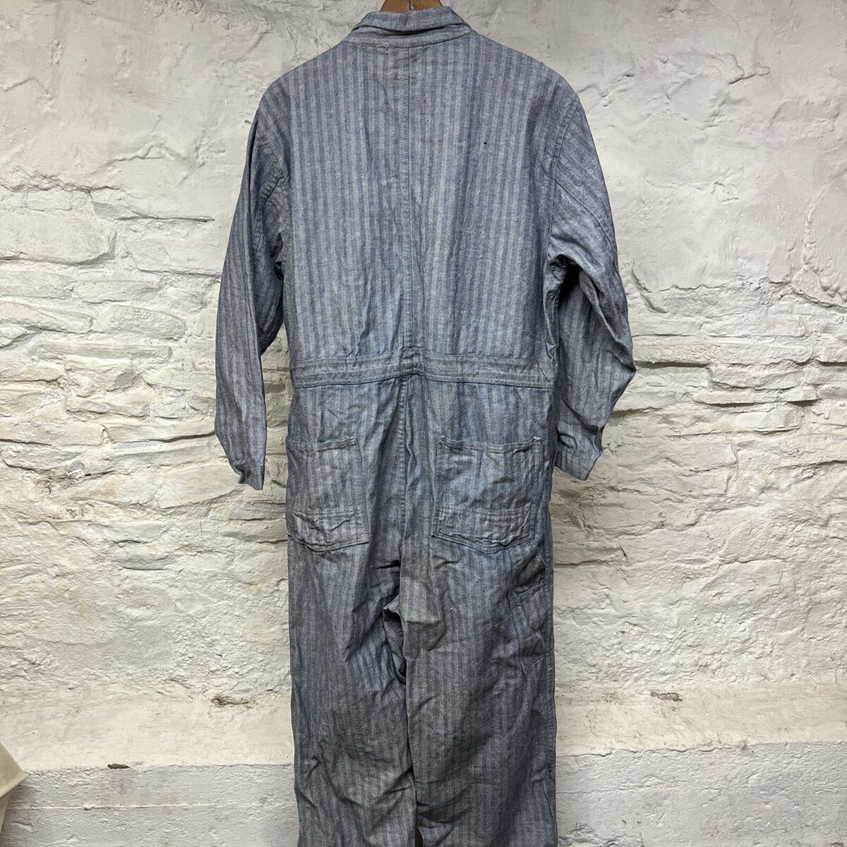 Vintage 50s Big Smith Coveralls Sanforized Herringbone Vintage 50s Big Smith Coveralls Sanforized Herringbone