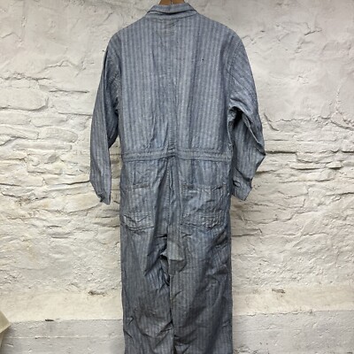 Vintage 50s Big Smith Coveralls Sanforized Herringbone Vintage 50s Big Smith Coveralls Sanforized Herringbone