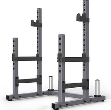 PASYOU SR30 Adjustable Squat Rack, Heavy Duty Gym Rack Stand, Multifunctional