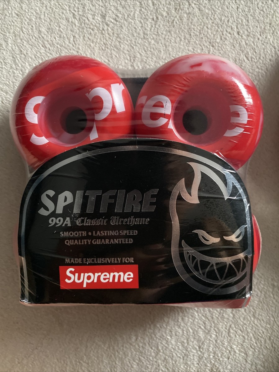 Supreme Spitfire Skateboard Shop Wheels (set of 4) Red 54mm