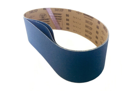 Lot De 10 Bandes De Ponçage Zircone 4x36 - Grain 60, X-Weight, Fabrication US
