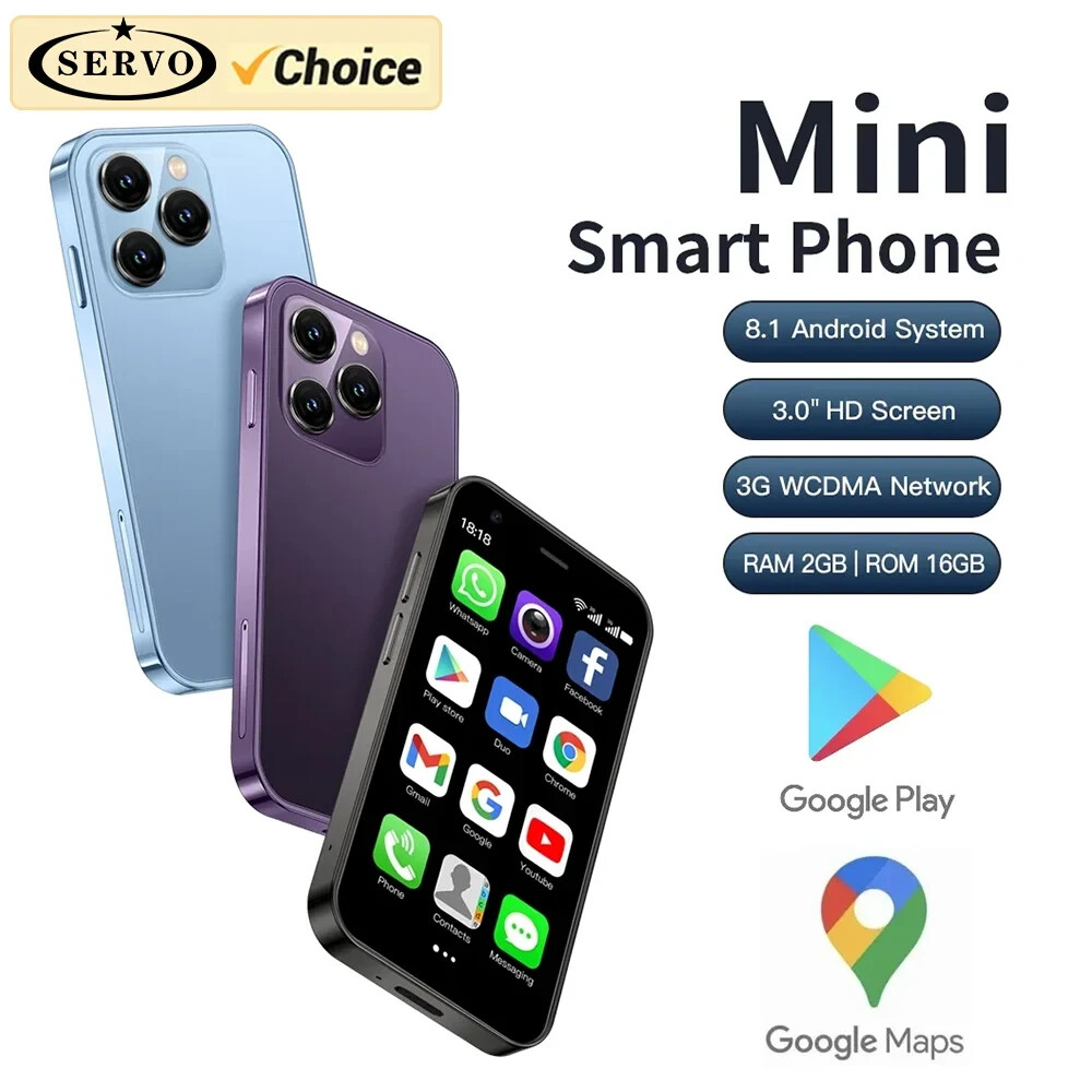 Mini Smartphone Google Play 3G+16GB Android Mobile Phone For Kids Or Adults Gift