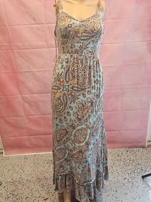 Cynthia Rowley Maxi Dress Floral Print Size 6 Multicolor | eBay