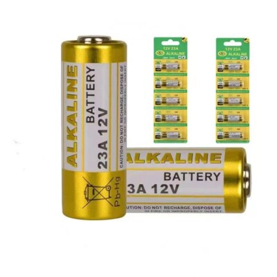 A23 23A 12V Alkaline Battery 23GA A23S E23A EL12 MN21 V23GA GP23A MS21 LRV08