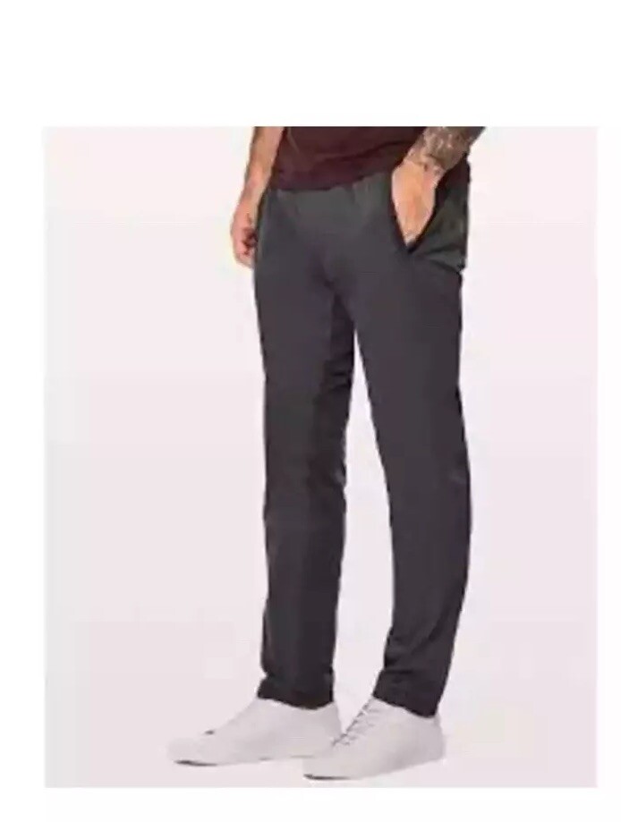 Lululemon Men's Great Wall Athletic Pants Size L Gray Training M5903