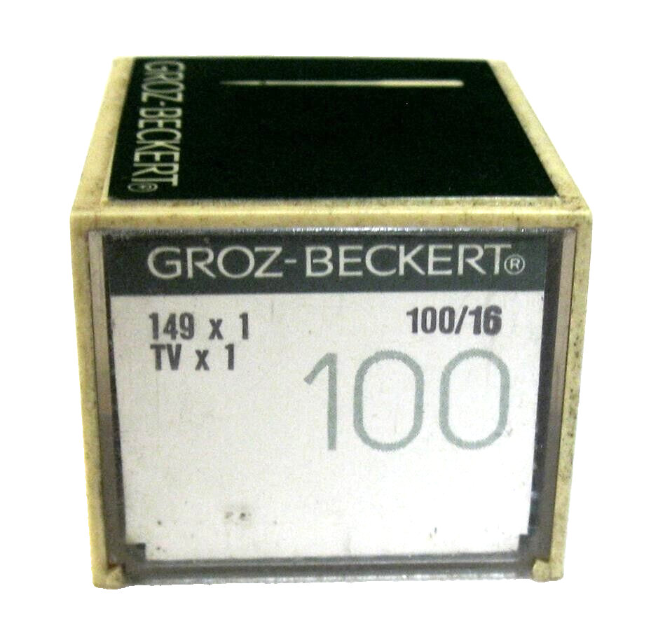 GROZ-BECKERT 149 x 1 TV x 1 Canu: 27:45 Size #16 / 100 BOX of 100