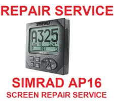 SimRad AutoPilot AP16 Display Head LCD SCREEN Repair ** REPAIR SERVICE** Series