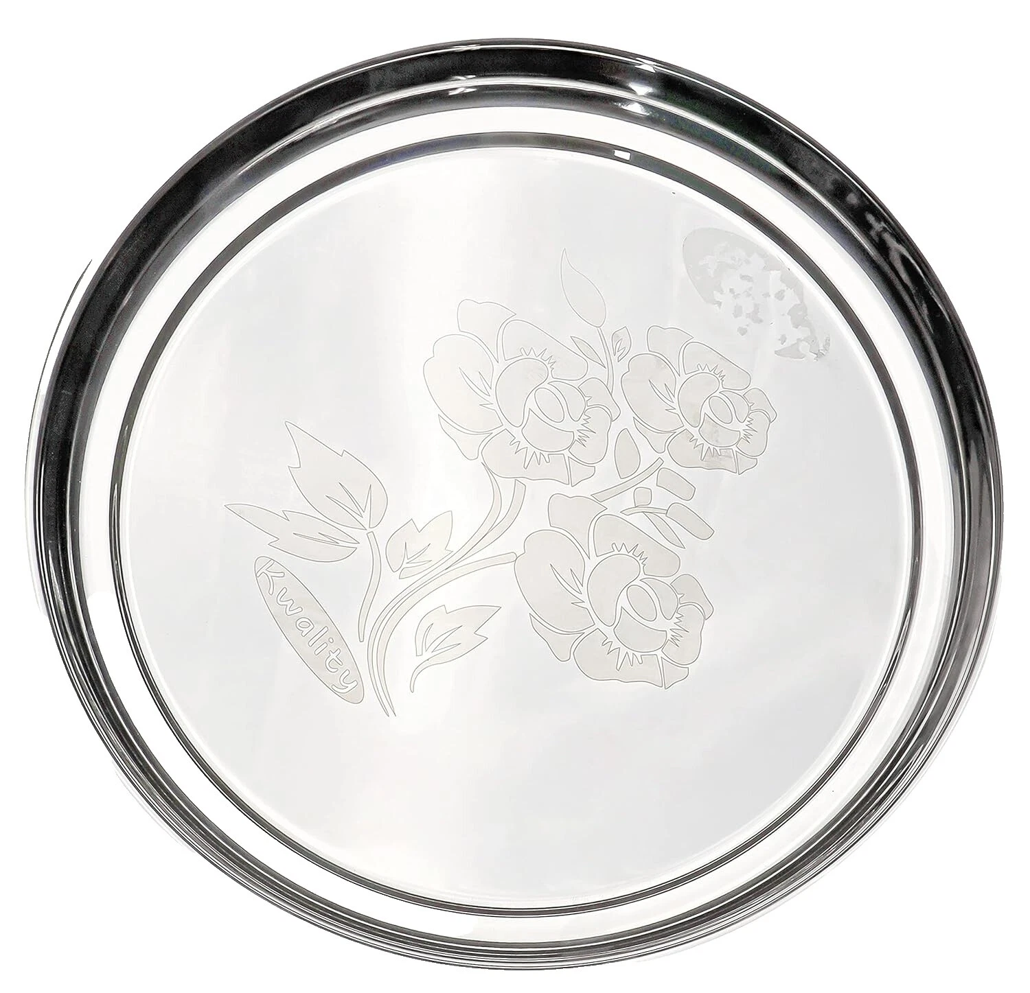 Acero Inoxidable Vajilla Floral & serveware