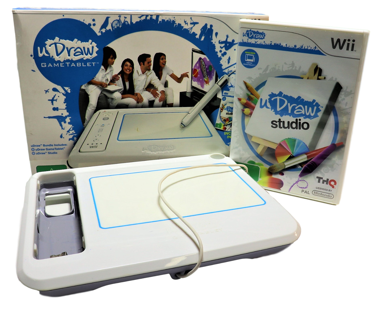 Nintendo Wii U Draw Studio and Tablet in Original Box