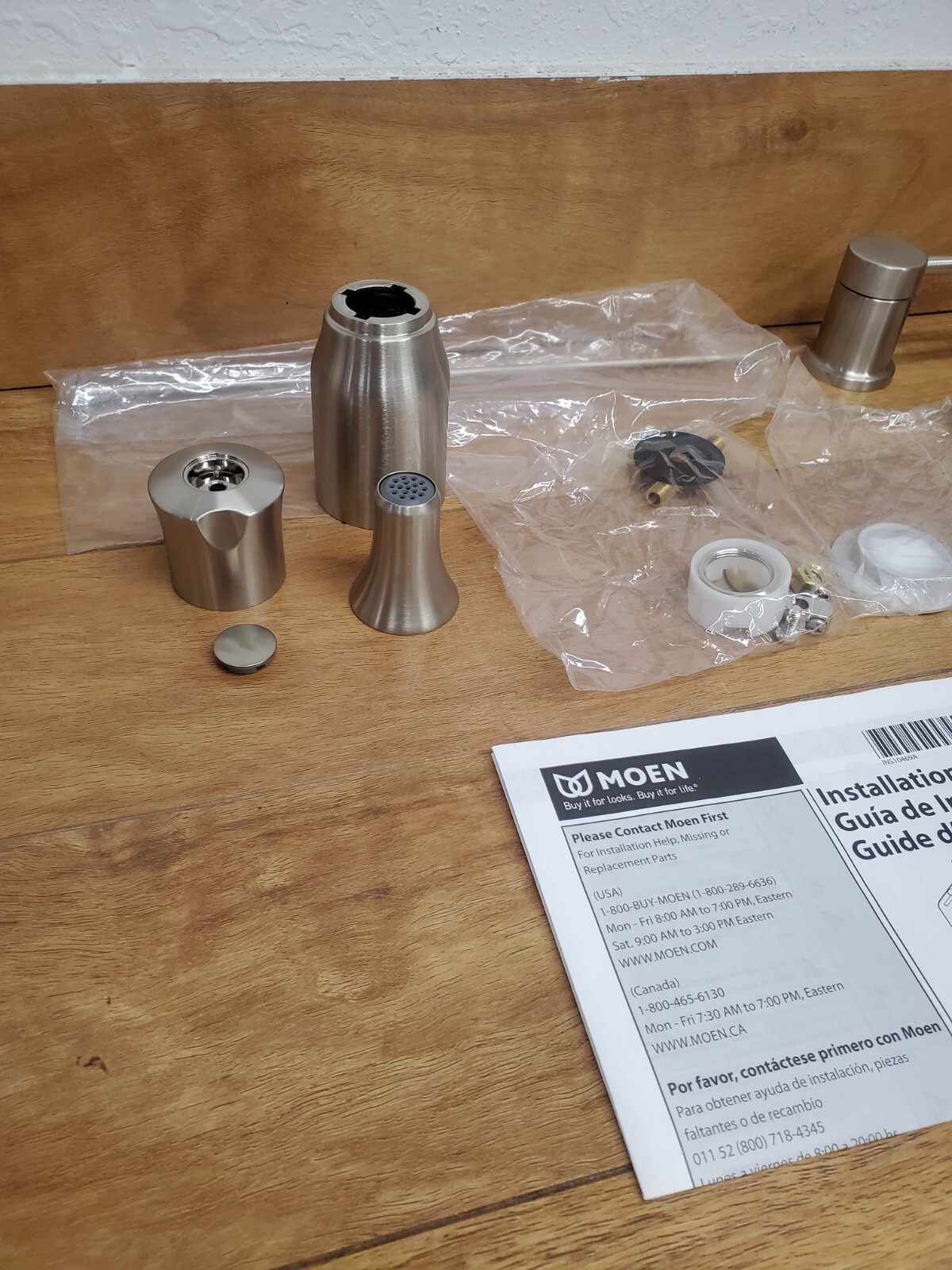 Moen Brushed Nickel 2 Handle Bidet Trim T5191bn