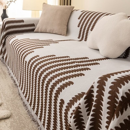 Chenille Sofa Towel Couch Throw Cover Blanket Sofa Mat Slipcover Protector - Picture 28 of 34