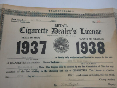 cigarettes license renewal The annual certification and re-certification filing period for cigarette and Electronic Nicotine Delivery System (ENDS) product manufacturers is now open.  Manufacturers can submit certifications and re-certifications cigarettes license renewal Apply for