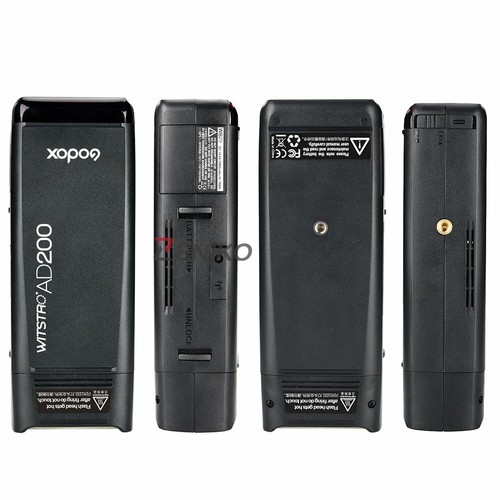 UK Godox 2.4 TTL 1/8000s Two Heads AD200 Flash + S Holder with 60*60 Softbox Kit - Picture 7 of 12